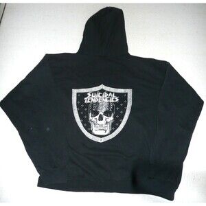 Suicidal Tendencies Hoodie Deja Vu World Tour '10 Join The Army Black Hanes XXL